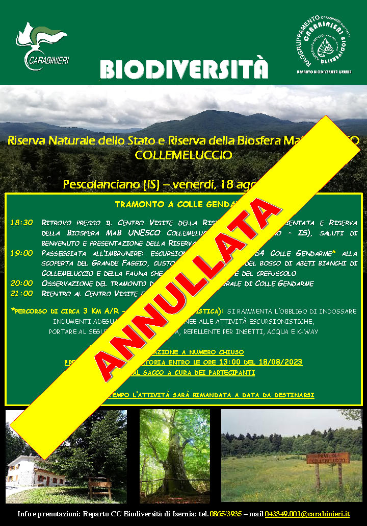 LOCANDINA NB 2023 - CLM - Annullata