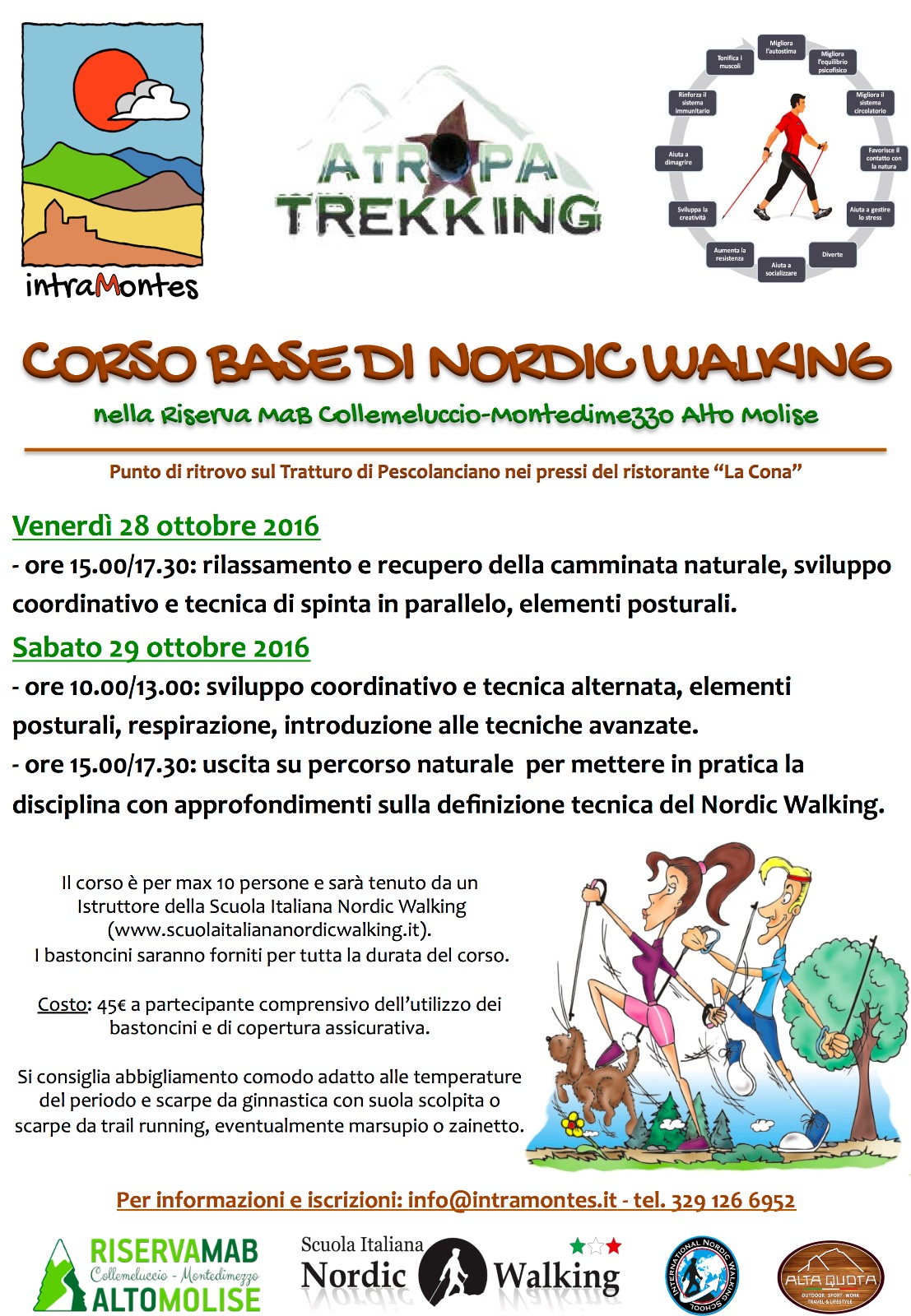 Nordic walking ottobre 2016