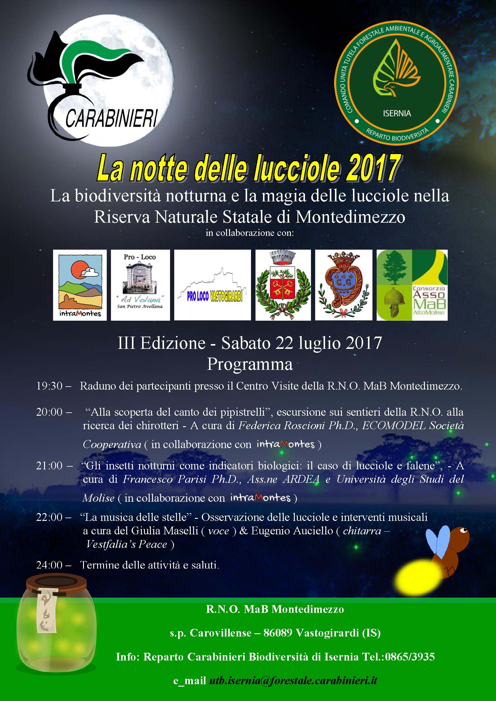 Notte delle lucciole 2017