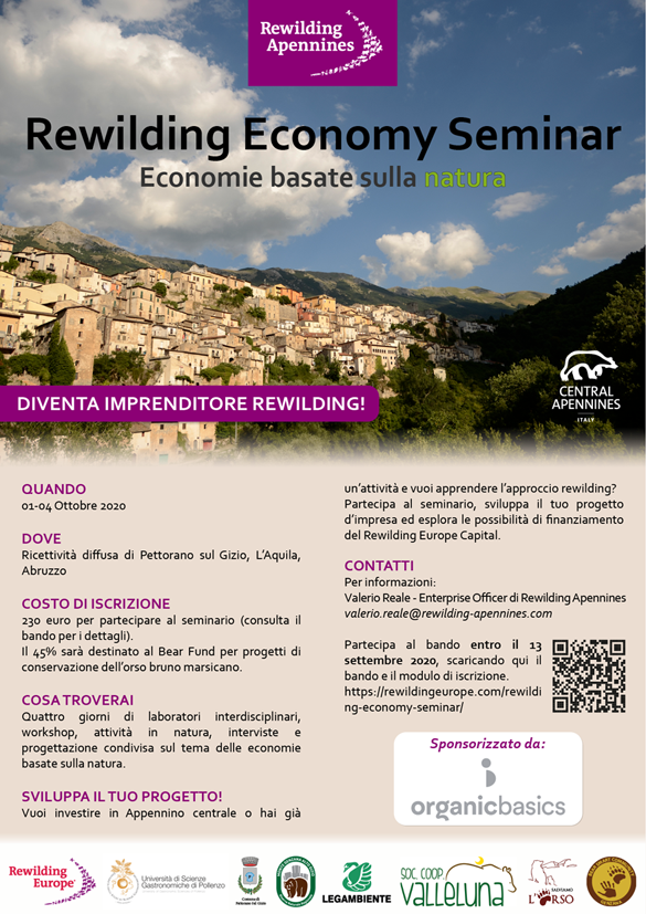 Poster Rewilding Economy Seminar